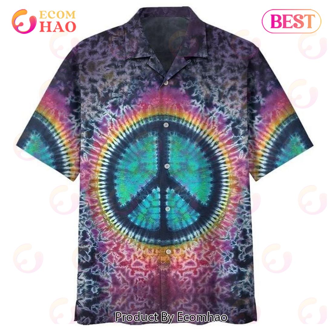 Flower Hippie 1 Hawaiian Shirt
