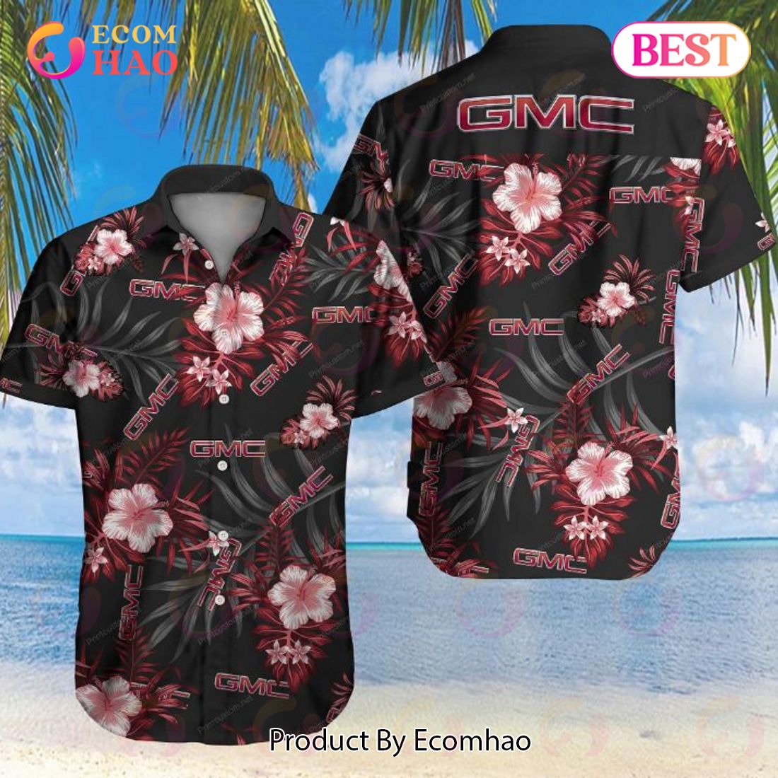 Gmc Hawaiian Shirt