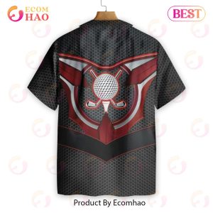 Golf Tech Style Hawaiian Shirt