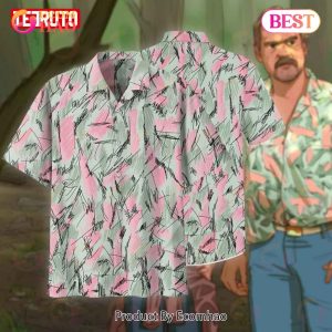 Halloween Cosplay Costumes Jim Hopper Hawaiian Stranger Things 3 Hawaii Shirt