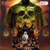 Halloween Horror Coffee Tropical Hawaiian Shirt
