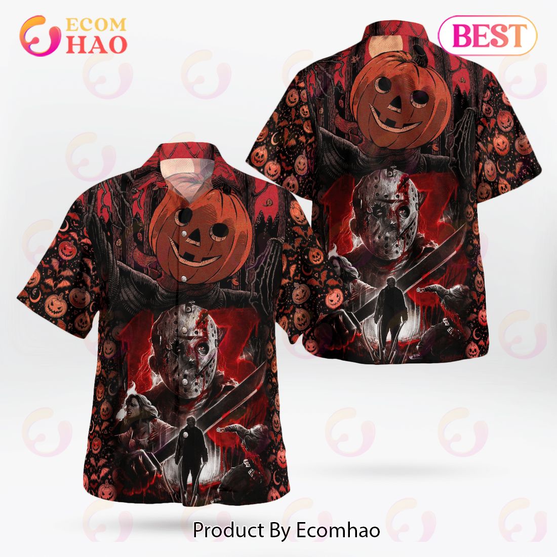 Halloween Horror Michael Myers Hawaiian Shirt