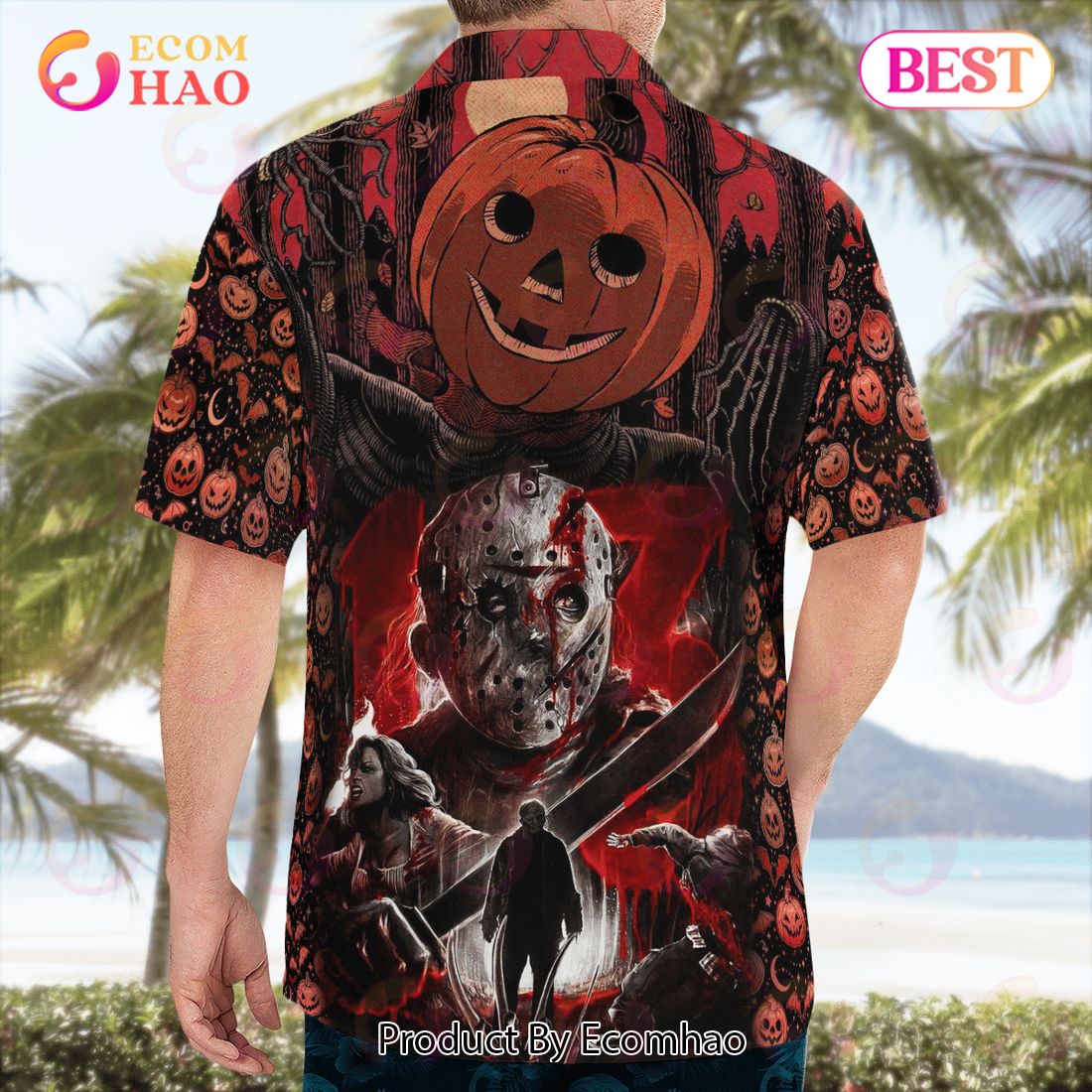 Halloween Horror Michael Myers Hawaiian Shirt