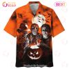 Happy Halloween Print Hawaiian Shirt