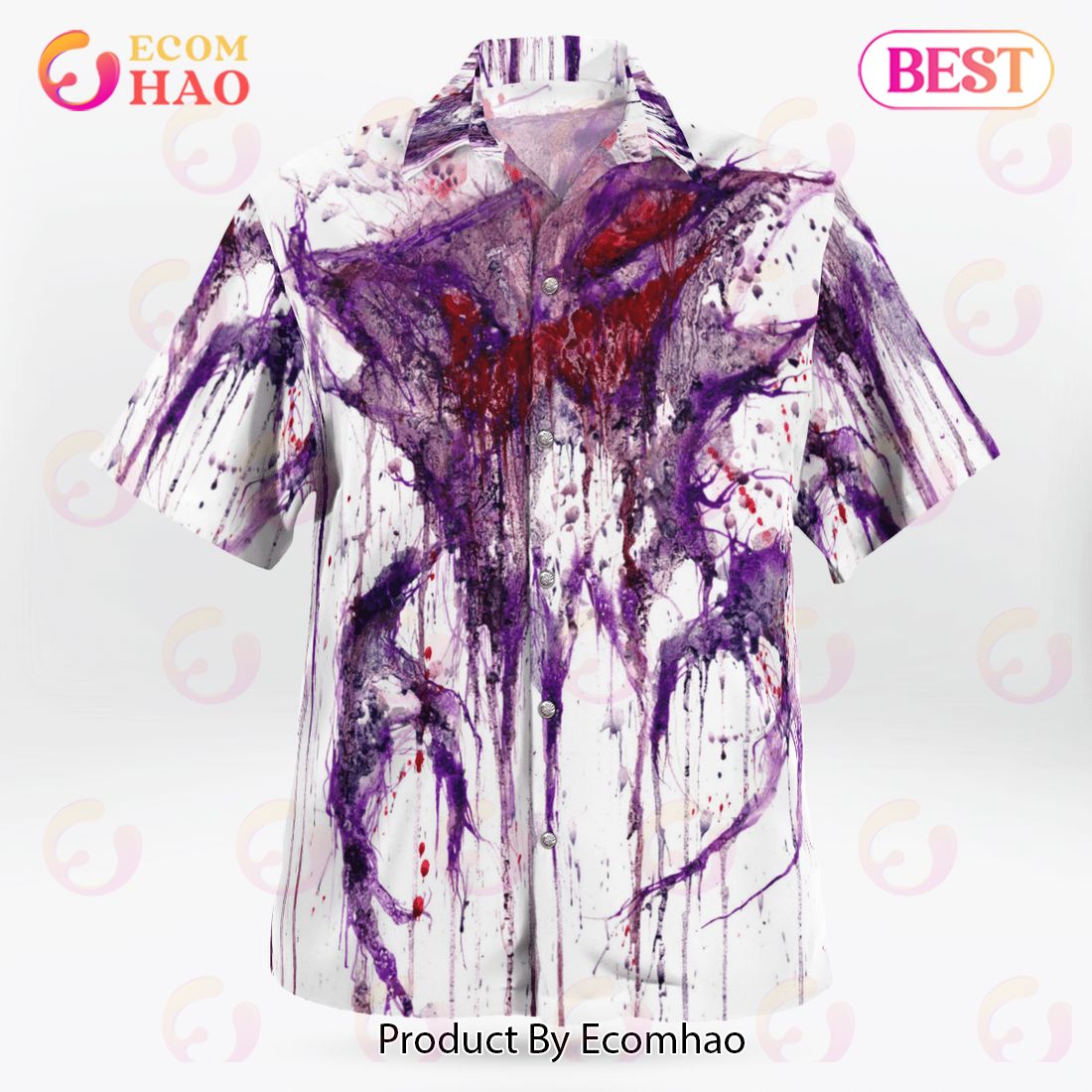 Haunter Halloween 3D Hawaiian Shirt