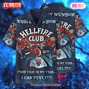 Hellfire Club Eddie Munson Stranger Thing 4 Hawaii Shirt