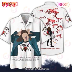 Hero Hell Fire Club Eddie Munson Stranger Things 4 Hawaii Shirt