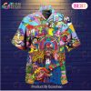 Hippie Skull Flowers Hello Darkness My Old Friend Love Peace Hawaiian Shirt