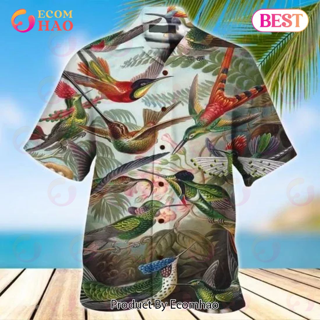 Hummingbird Iii Hawaiian Shirt