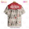 I Have Too Many Guitars Black And White Version Hawaiian Shirt I Have Too Many Guitars Black And White Version Hawaiian Shirt