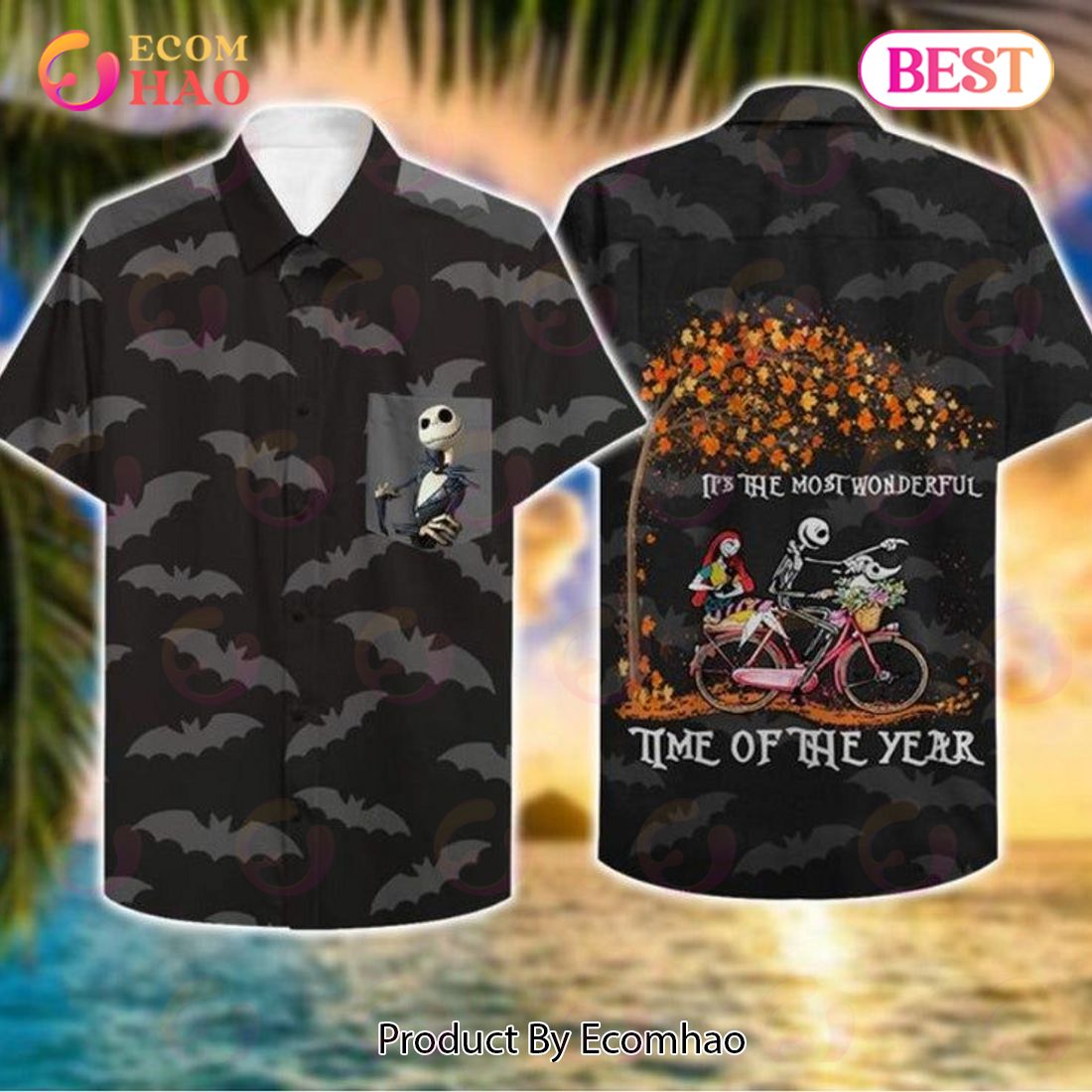 Jack Skellington Is The Most Wonderful Time Of The Year Hawaiian Shirt