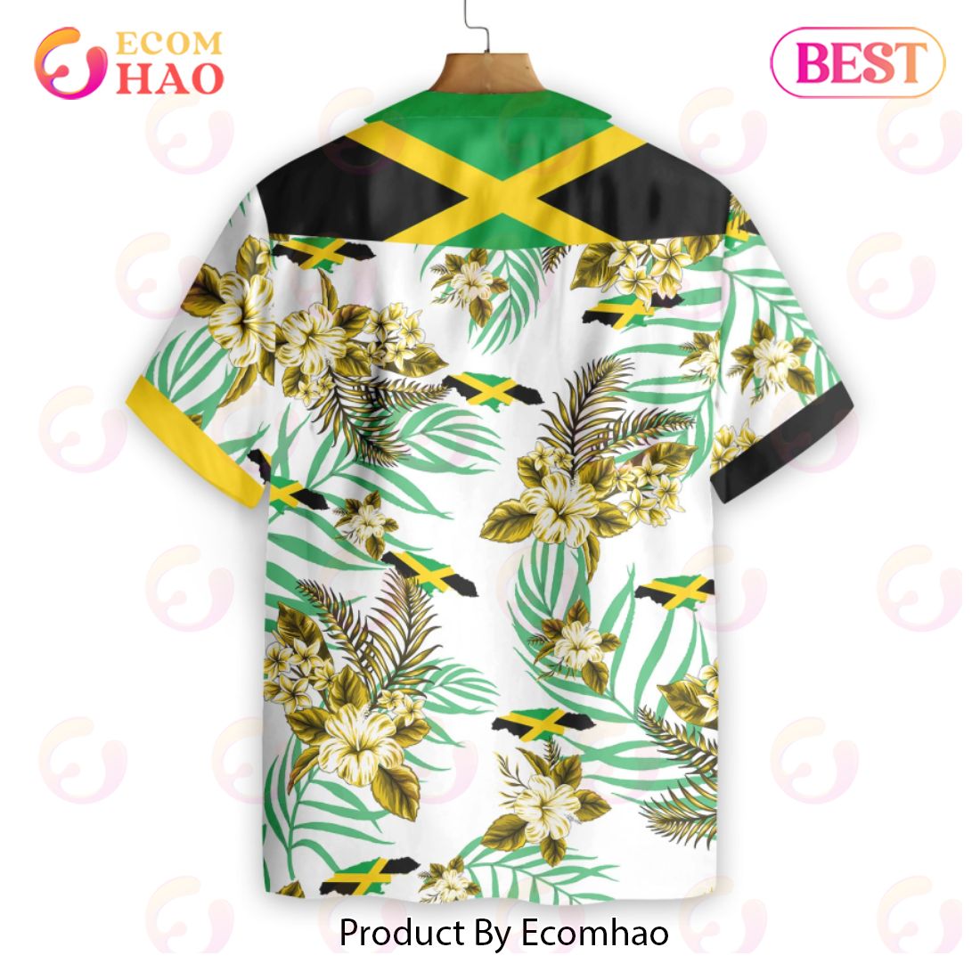 Jamaica Proud Hawaiian Shirt - Ecomhao Store