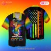 Let_s Rock Astronaut Tropical Hawaiian Shirt