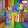 Lgbt Pride Lips Hawaiian Shirt Lgbt Pride Lips Hawaiian Shirt