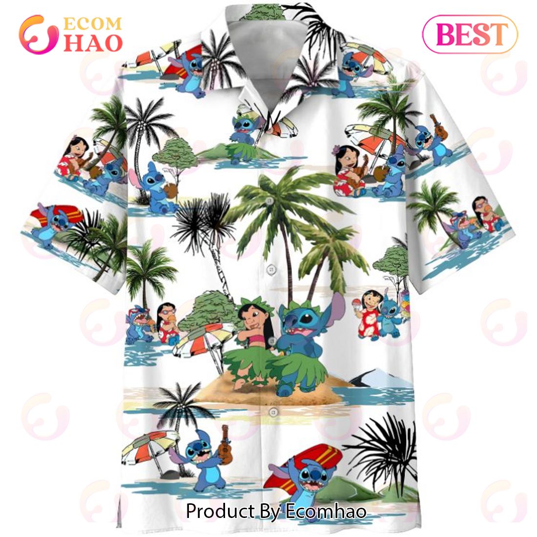 Lilo And Stitch Disney Hawaiian Shirt