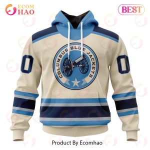 NHL Columbus Blue Jackets Special Reverse Retro Redesign 3D Hoodie