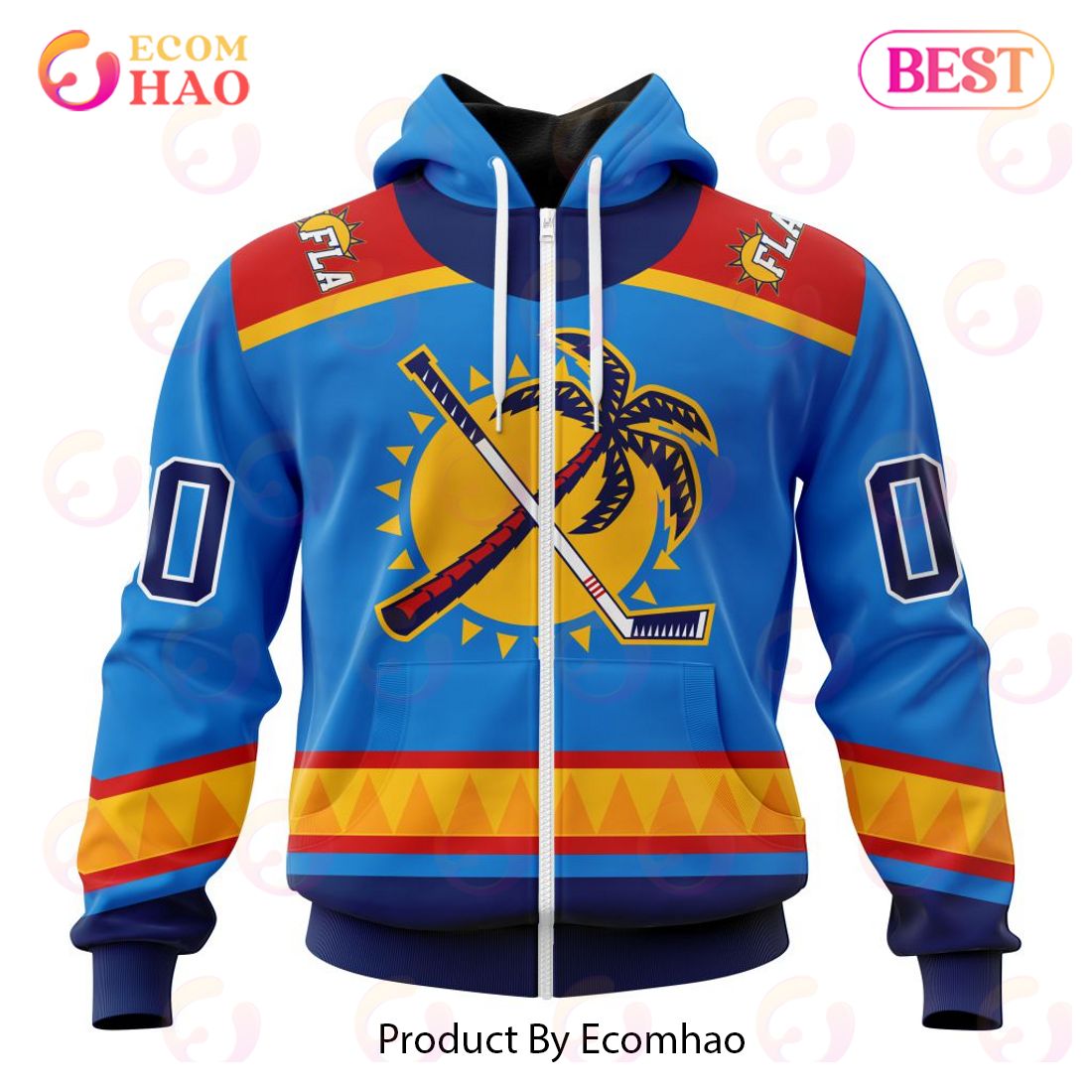 NHL Florida Panthers Special Reverse Retro Redesign 3D Hoodie