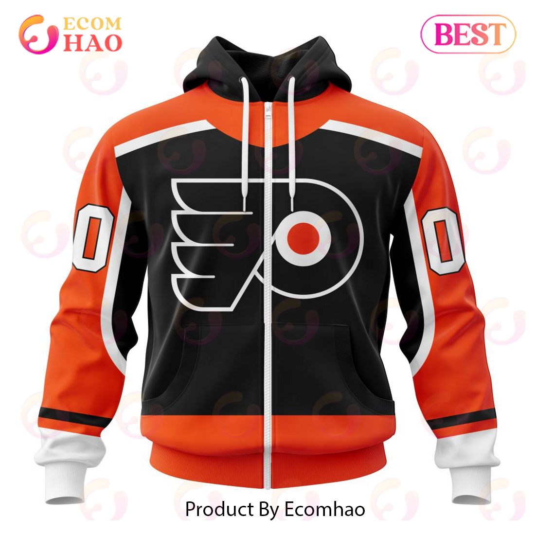 NHL Philadelphia Flyers Special Reverse Retro Redesign 3D Hoodie