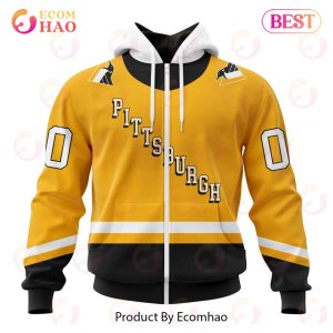 NHL Pittsburgh Penguins Special Reverse Retro Redesign 3D Hoodie