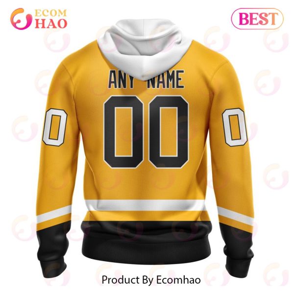 NHL Pittsburgh Penguins Special Reverse Retro Redesign 3D Hoodie