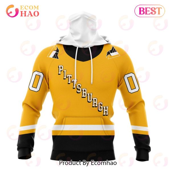 NHL Pittsburgh Penguins Special Reverse Retro Redesign 3D Hoodie