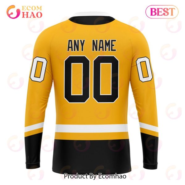 NHL Pittsburgh Penguins Special Reverse Retro Redesign 3D Hoodie