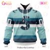 NHL San Jose Sharks Special Reverse Retro Redesign 3D Hoodie