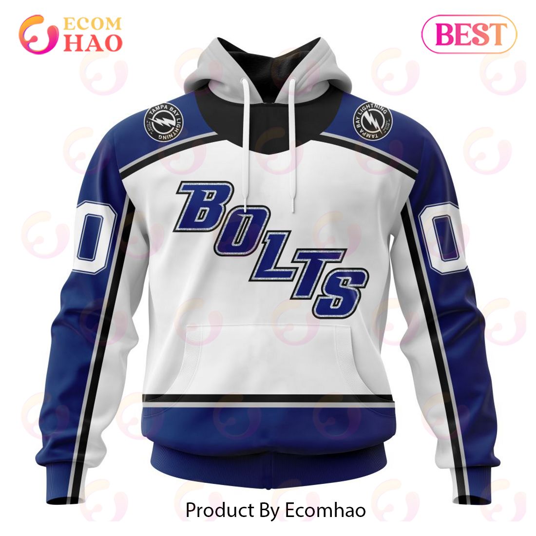 NHL Tampa Bay Lightning Special Reverse Retro Redesign 3D Hoodie