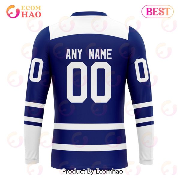 NHL Toronto Maple Leafs Special Reverse Retro Redesign 3D Hoodie