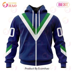 NHL Vancouver Canucks Special Reverse Retro Redesign 3D Hoodie