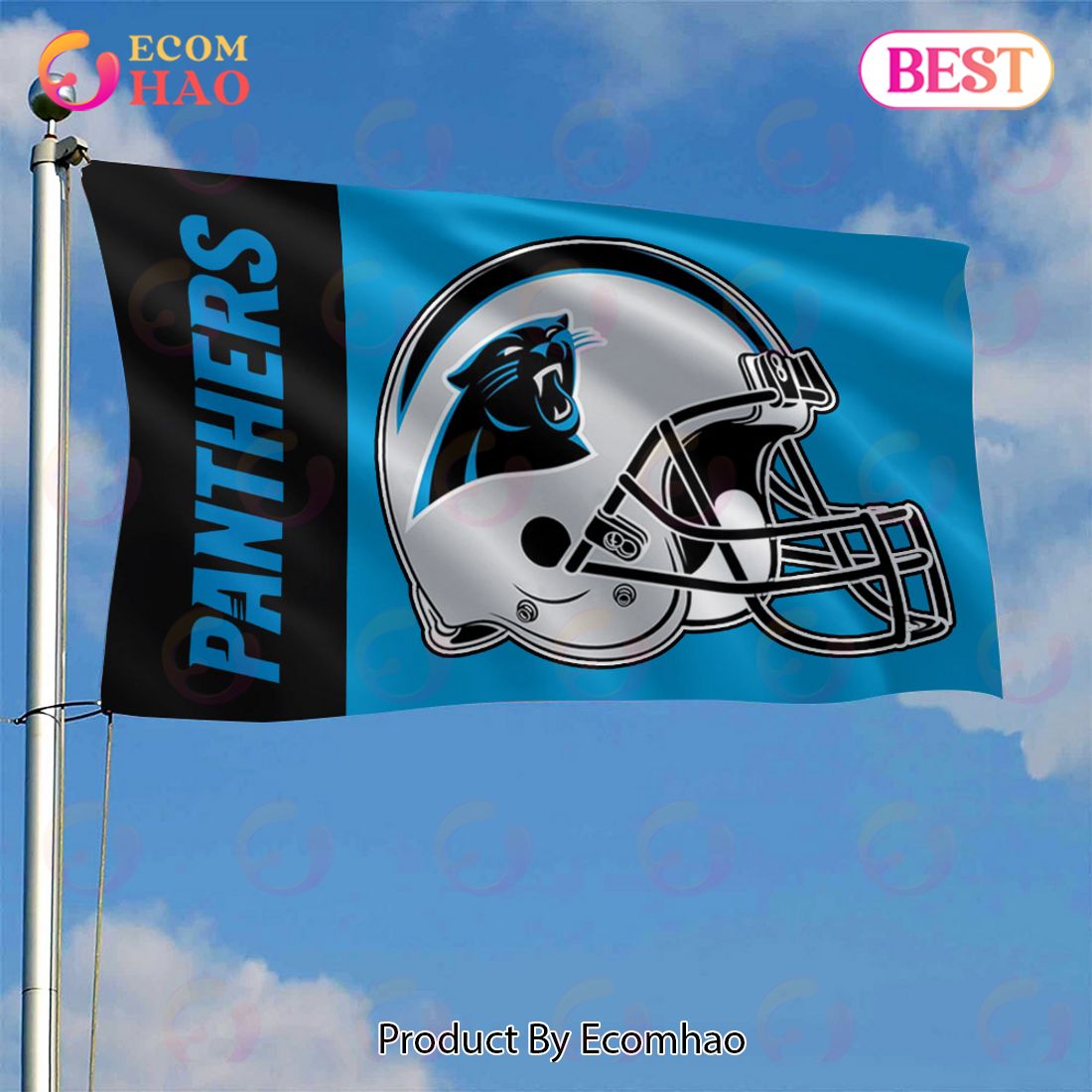 NFL Carolina Panthers  Classic Style Flag
