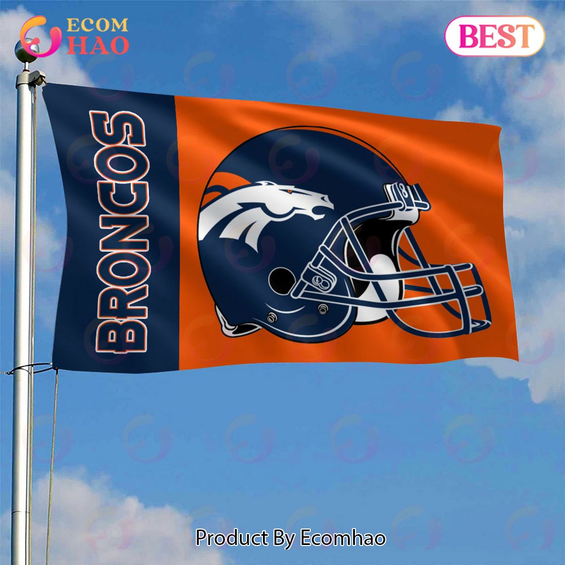 NFL Denver Broncos  Classic Style Flag