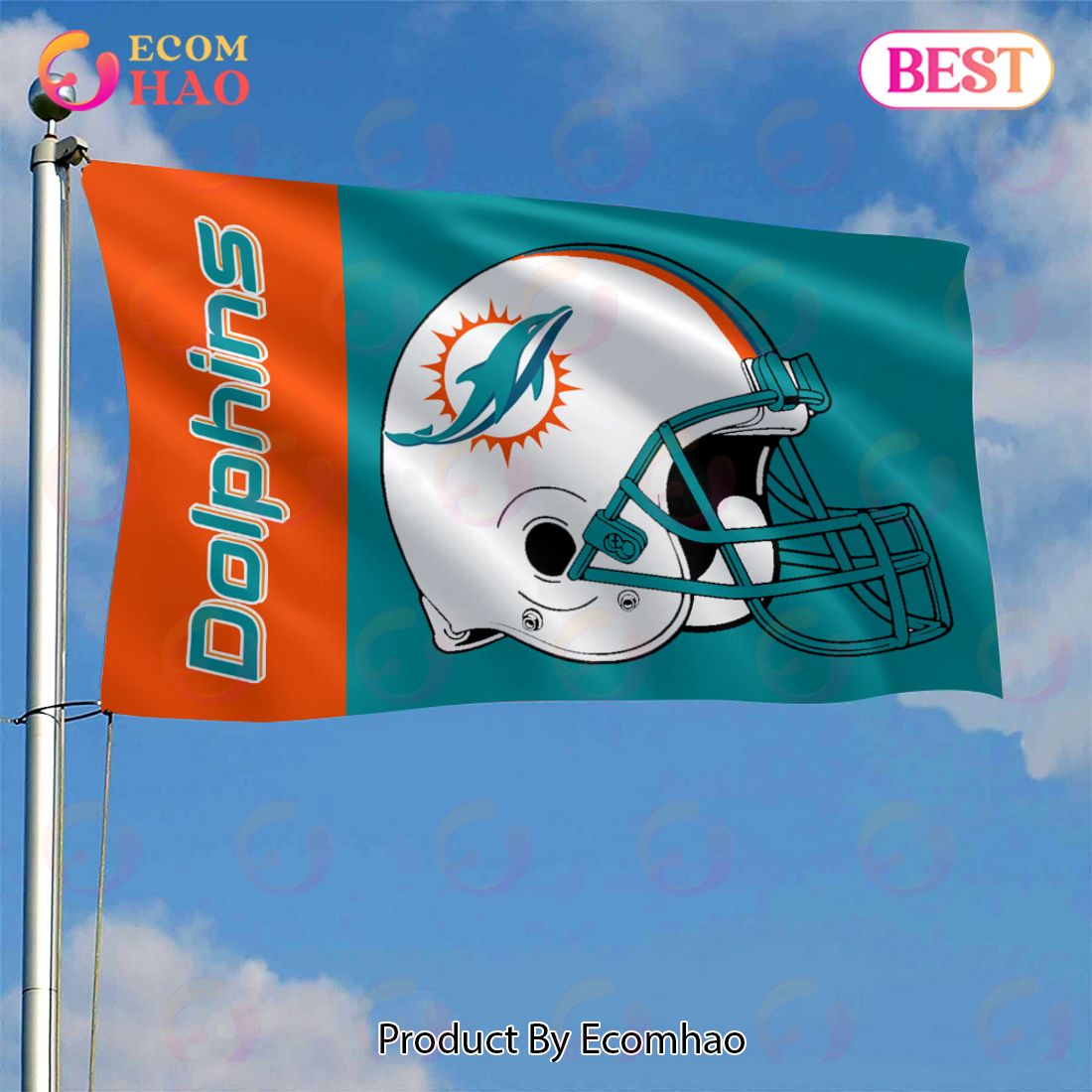 NFL Miami Dolphins Classic Style Flag