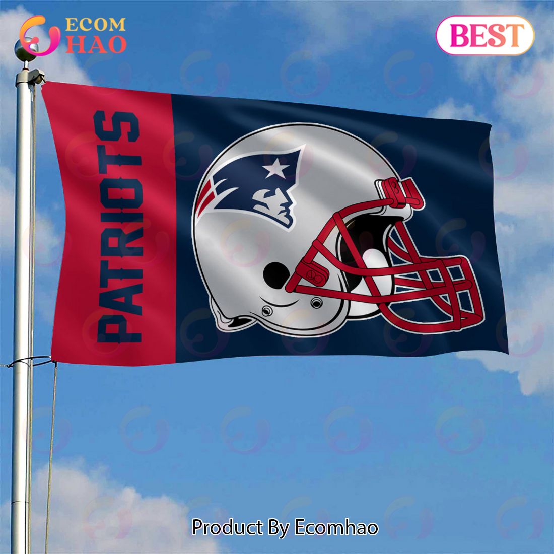 NFL New England Patriots Classic Style Flag