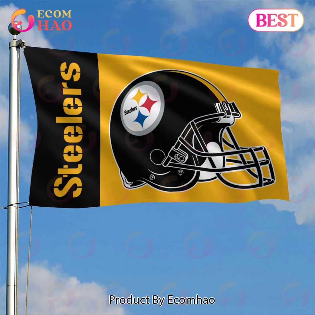 NFL Pittsburgh Steelers Classic Style Flag