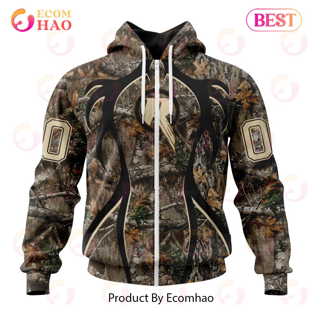 BBL Melbourne Renegades Specialized Unisex Kits In Camo Realtree Hunting Style 3D Hoodie