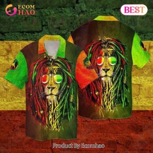 Lion Reggae Hawaiian Shirt