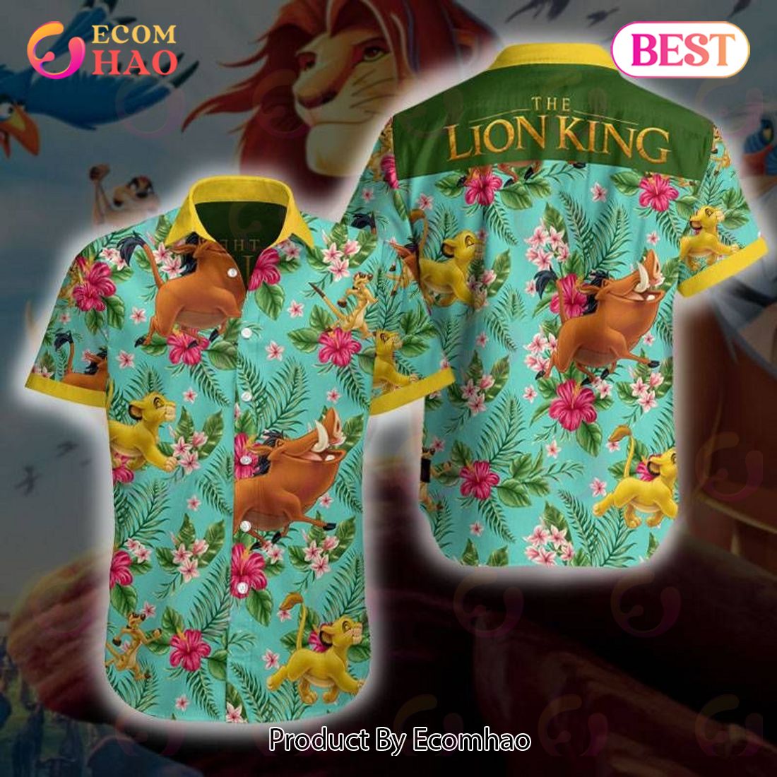 Lion The King Hawaiian Shirt