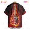 Live Free Or Die Guitar On Smoke Hawaiian Shirt