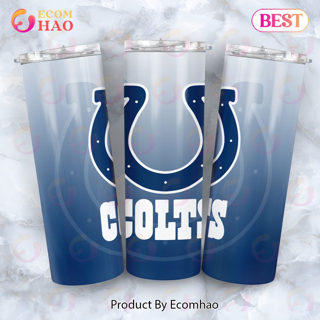 NFL Indianapolis Colts Skinny Tumbler 20oz And 30oz