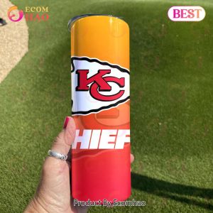 NFL Kansas City Chiefs Skinny Tumbler 20oz And 30oz