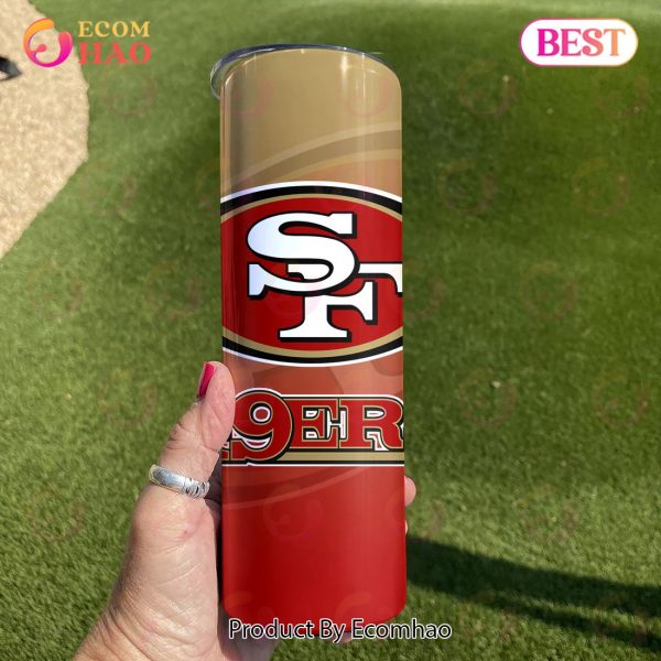NFL San Francisco 49ers Skinny Tumbler 20oz And 30oz