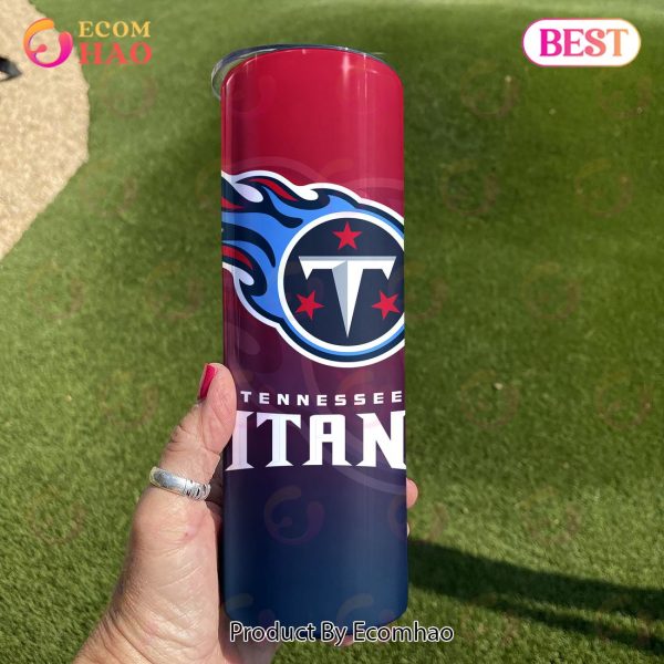 NFL Tennessee Titans Skinny Tumbler 20oz And 30oz