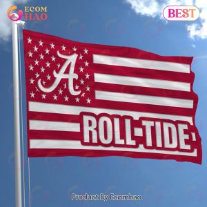 NCAA Alabama Crimson Tide Flag Perfect Gift