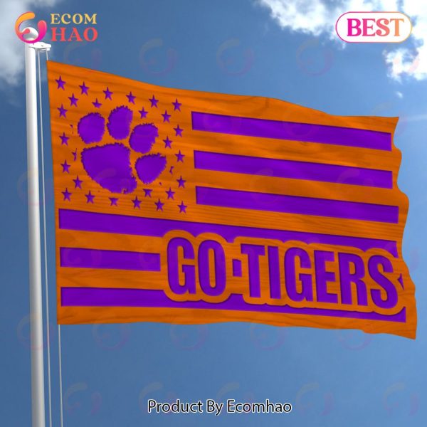 NCAA Clemson Tigers Flag Perfect Gift