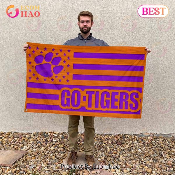 NCAA Clemson Tigers Flag Perfect Gift
