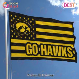 NCAA Iowa Hawkeyes Flag Perfect Gift