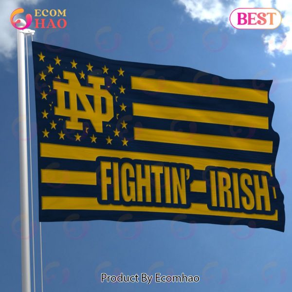 NCAA Notre Dame Fighting Irish Flag Perfect Gift