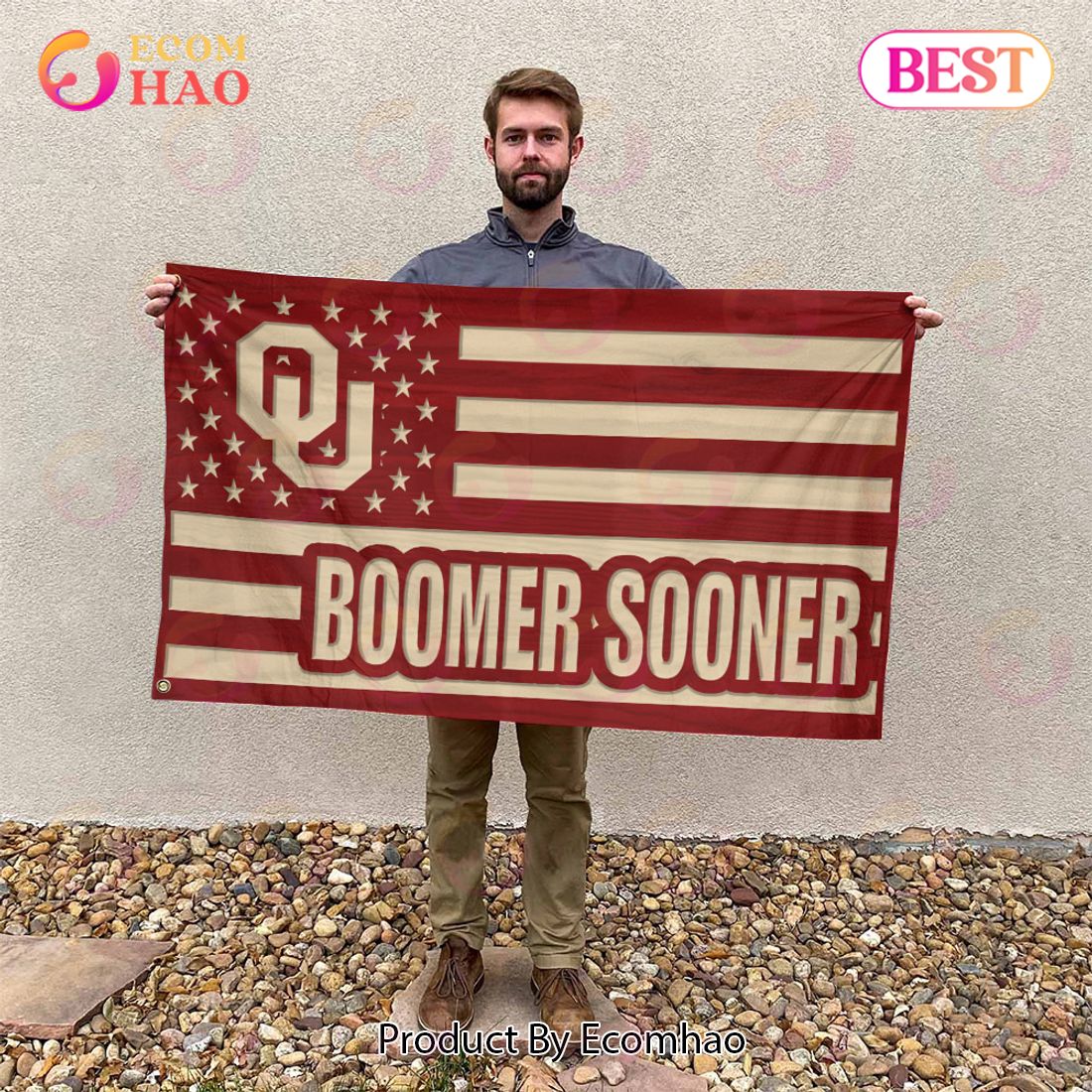 NCAA Oklahoma Sooners Flag Perfect Gift