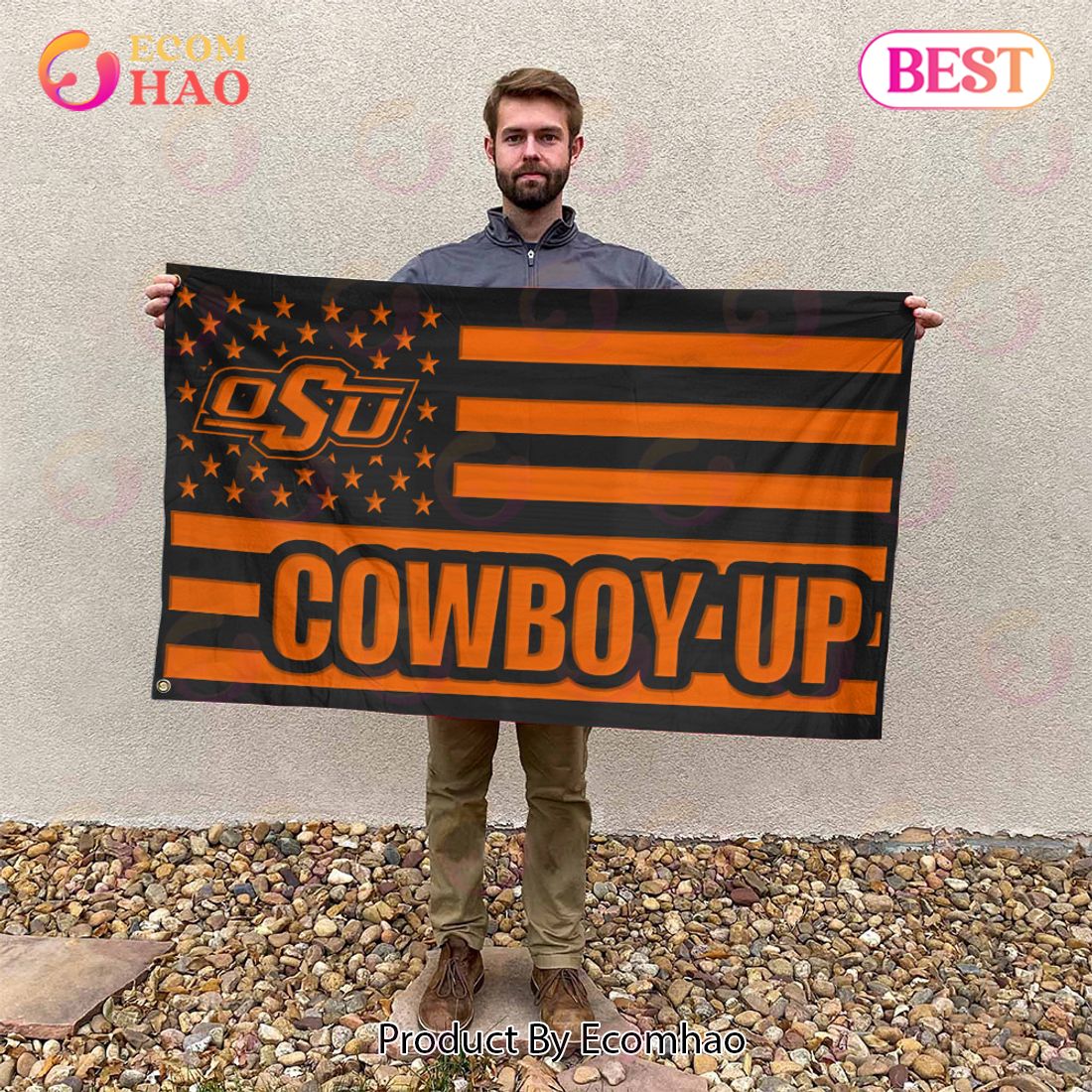 NCAA Oklahoma State Cowboys Flag Perfect Gift